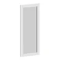 Porte battante SPACEO Evo'm Murano vitrée cadre H.102,4 X L.40 cm blanc