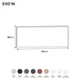 facade exterieur tiroir evo'm riga h.38,4 x l.80 cm effet chene spaceo