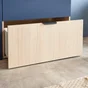 facade exterieur tiroir evo'm riga h.38,4 x l.80 cm effet chene spaceo