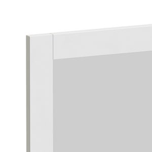 Porte battante SPACEO Evo'm Murano vitrée cadre H.102,4 X L.60 cm blanc