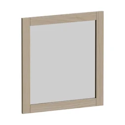 Porte battante SPACEO Evo'm Murano vitrée cadre effet chêne H.64 X L.60 cm