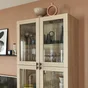 Porte battante SPACEO Evo'm Murano vitrée cadre effet chêne H.64 X L.60 cm