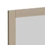 Porte battante SPACEO Evo'm Murano vitrée cadre effet chêne H.64 X L.60 cm