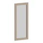 Porte battante SPACEO Evo'm Murano vitrée cadre effet chêne H.102,4 X L.40