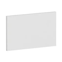 Façade extérieure de tiroir SPACEO Evo'm Riga blanc H.25,3 x  L.39,7 cm