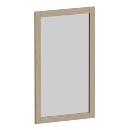 Porte battante SPACEO Evo'm Murano vitrée cadre effet chêne H.102,4 X L.60