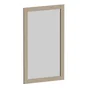 Porte battante SPACEO Evo'm Murano vitrée cadre effet chêne H.102,4 X L.60