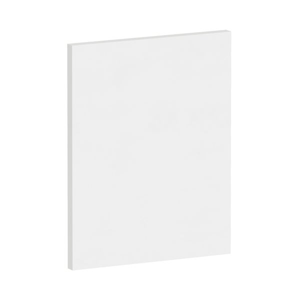 Lot de 2 portes battantes SPACEO Evo'm Riga Blanc H.38,4 X L.30 cm