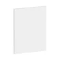 Lot de 2 portes battantes SPACEO Evo'm Riga Blanc H.38,4 X L.30 cm