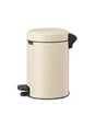 Poubelle de salle de bains 3 l beige BRABANTIA