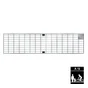 Grille caillebotis acier galvanisé l.12.2 x L.100 cm MEA