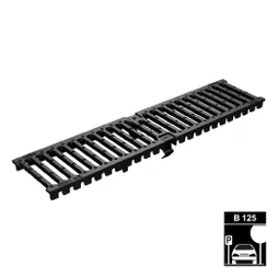 Grille caillebotis fonte l.12.2 x L.50 cm MEA