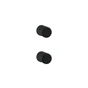 Lot de 2 boutons de meuble INSPIRE pour meubles Evo'm Ivo noir plastique