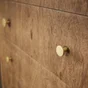 Lot de 2 boutons de meuble INSPIRE pour meubles Evo'm Ben laiton brossé