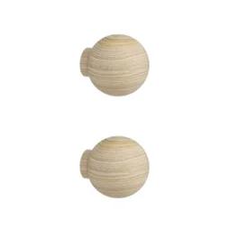 Lot de 2 boutons de meuble INSPIRE pour meubles Evo'm Ball bois naturel