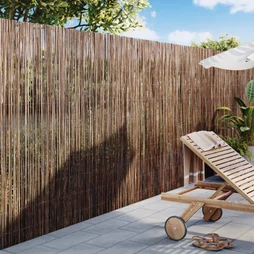 Canisse osier 1x3m occultation moyenne naturelle