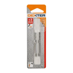 Lot de 2 forêts métal hss, diam. 3x61 mm DEXTER
