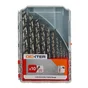 Lot de 10 forets métalliques, DEXTER, diam.1 à 10 mm