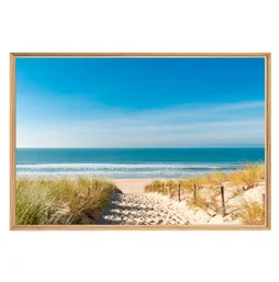 Image encadrée Plage des Dunes CEANOTHE l.65 x H.97 cm