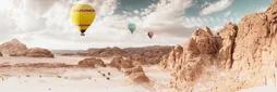 Toile imprimée Montgolfière ciel CEANOTHE 45 x 135 cm