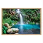 Image encadrée Cascade, CEANOTHE 65 x 97 cm