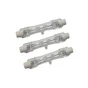 Lot de 3 ampoules halogène crayon R7S, 78 mm, 2137Lm = 116W, LEXMAN