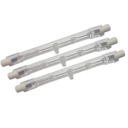 Lot de 3 ampoules halogène crayon R7S, 118 mm, 2137Lm = 116W, LEXMAN