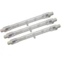 Lot de 3 ampoules halogène crayon R7S, 118 mm, 2137Lm = 116W, LEXMAN