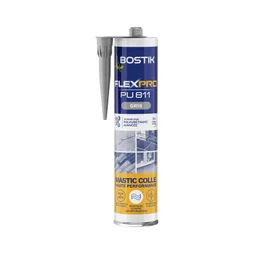 Colle joint int/ext polyuretane bostik flexpro pu811 gris bostik 300ml