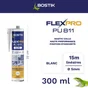 Colle joint int/ext polyuretane bostik flexpro pu811 blanc cart 300ml