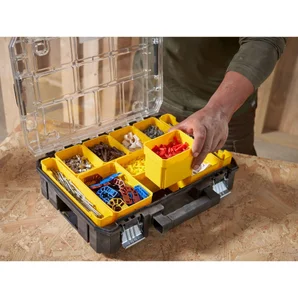 Organiseur de stockage de petites pièces STANLEY FATMAX, l.43.5 x H.11.8 x P.33