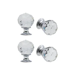 Lot de 4 boutons Wilson, transparent, INSPIRE