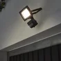 Projecteur à fixer à détection module led 2700 Lm anthracite Yonkers INSPIRE