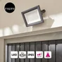 Projecteur extérieur led Yonkers, INSPIRE, 50 W  6750 lm anthracite