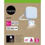 Projecteur extérieur led kanti détection 30 w blanc