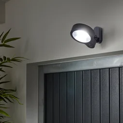 Projecteur extérieur led détecteur 30w 4800 lm cct FOGGY noir INSPIRE