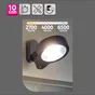 Projecteur extérieur led détecteur 30w 4800 lm cct FOGGY noir INSPIRE