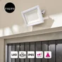 Projecteur à fixer extérieur module LED Yonkers, INSPIRE, 6750 Lm blanc