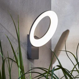 Applique LED, aluminium / polycarbonate, Quito XL, INSPIRE