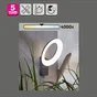 Applique LED, aluminium / polycarbonate, Quito XL, INSPIRE