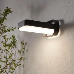 Applique solaire et rechargeable Waiki booster 900 Lumen anthracite INSPIRE
