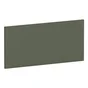 Facade exterieure de tiroir SPACEO Evo'm Vienne Gris Vert H.38,4 X L.80 cm