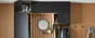 Porte battante SPACEO Evo'm Vienne Noir H.38,4 X L.60 cm