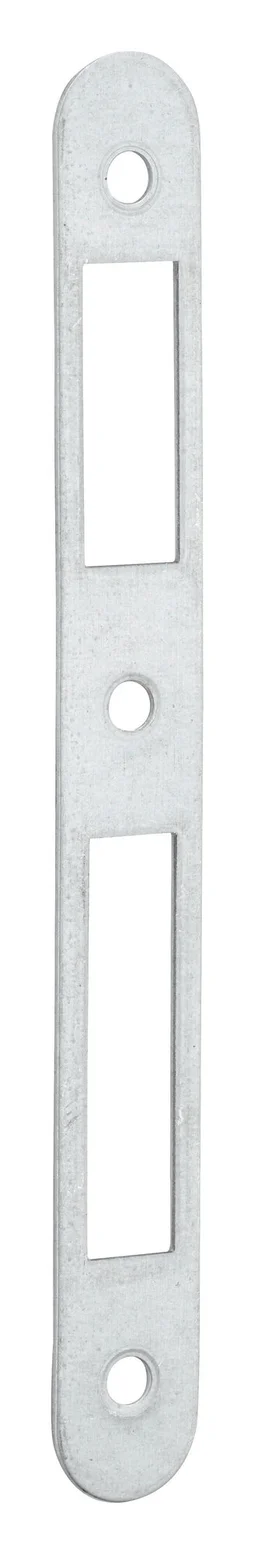 Gache universelle pour serrure à encastrer, bout rond, sans traine