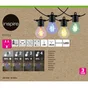 Guirlande 10 ampoules LED multicouleurs Minta, INSPIRE, 332 Lm