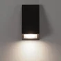 Applique GU10, INSPIRE Balboa, aluminium/verre, noir