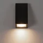 Applique GU10, INSPIRE Balboa, aluminium/verre, noir