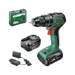Perceuse visseuse à percussion sans fil BOSCH 18 V 4 Ah, 2 batteries BL PR