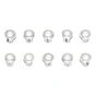 Lot de 10 spots encastrés led COLORADO 0.5 w diam. 30 mm