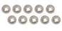 Lot de 10 spots encastrés led COLORADO 0.5 w diam. 30 mm